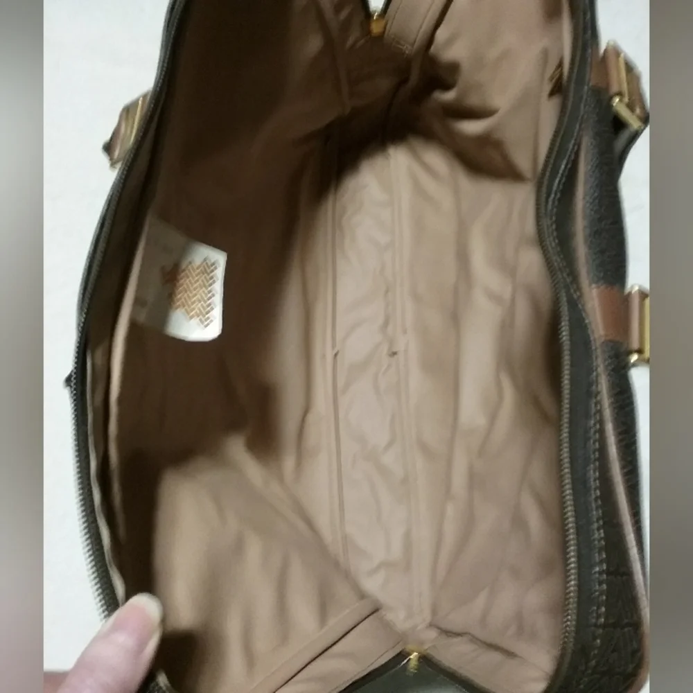 BRAND NEW Valentino Leather Zip Briefcase